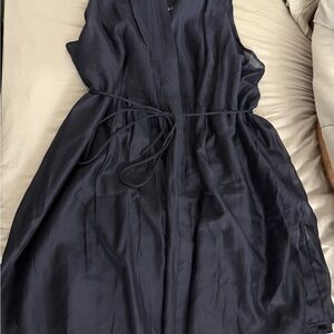 Banana Republic Dark Blue Midi Dress